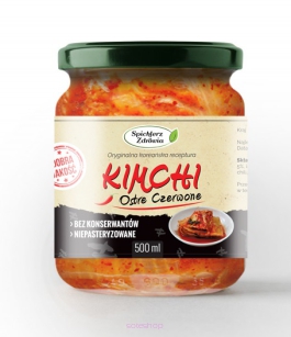 Kimchi Ostre czerwone 500ml