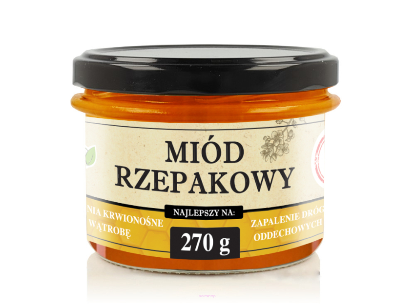 Miód rzepakowy 270g